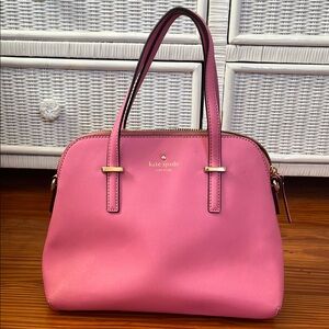 Kate Spade Pink Shoulder Bag with Dome Shape